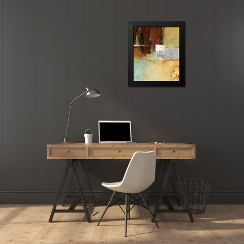 Silver Vision 2 Black Modern Wood Framed Art Print by Villarreal Villarreal, Gabriela