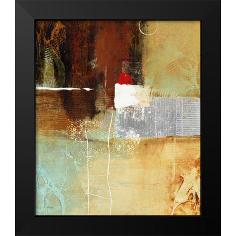Silver Vision 2 Black Modern Wood Framed Art Print by Villarreal Villarreal, Gabriela