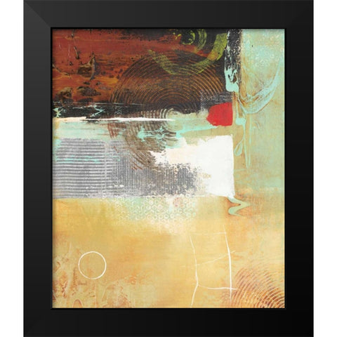 Silver Story 2 Black Modern Wood Framed Art Print by Villarreal Villarreal, Gabriela