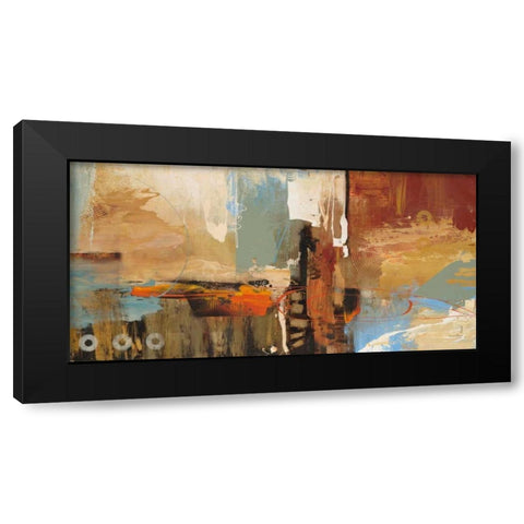 Epic Story 2 Black Modern Wood Framed Art Print with Double Matting by Villarreal Villarreal, Gabriela