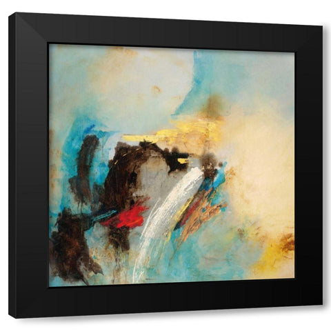 Serena Series 1 Black Modern Wood Framed Art Print by Villarreal Villarreal, Gabriela