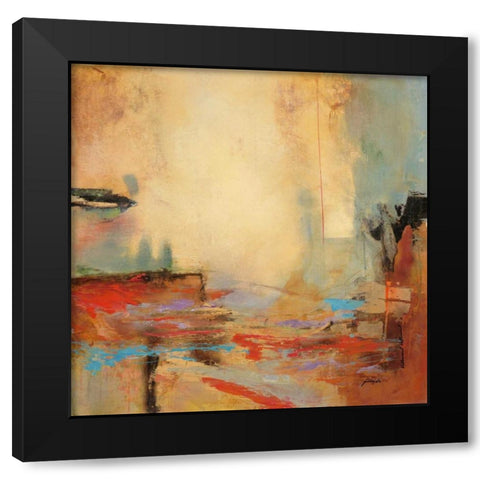 Dusk Story Black Modern Wood Framed Art Print by Villarreal Villarreal, Gabriela
