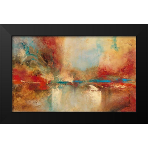 Desire Black Modern Wood Framed Art Print by Villarreal Villarreal, Gabriela