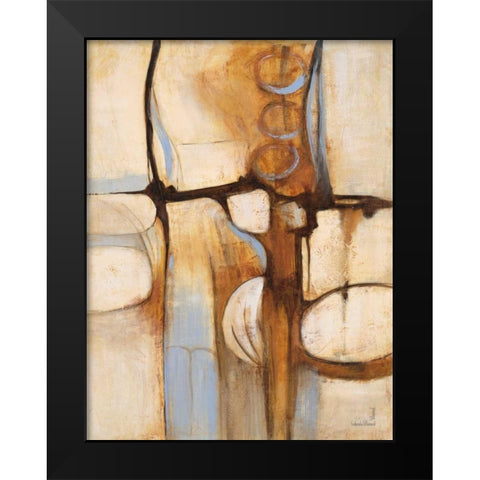 Mid Century 2 Black Modern Wood Framed Art Print by Villarreal Villarreal, Gabriela