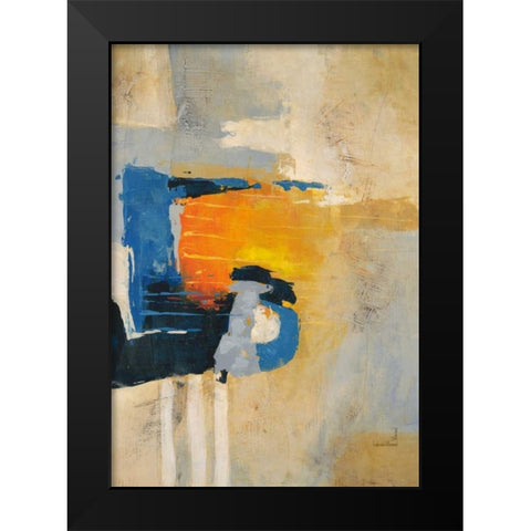 Focused 1 Black Modern Wood Framed Art Print by Villarreal Villarreal, Gabriela