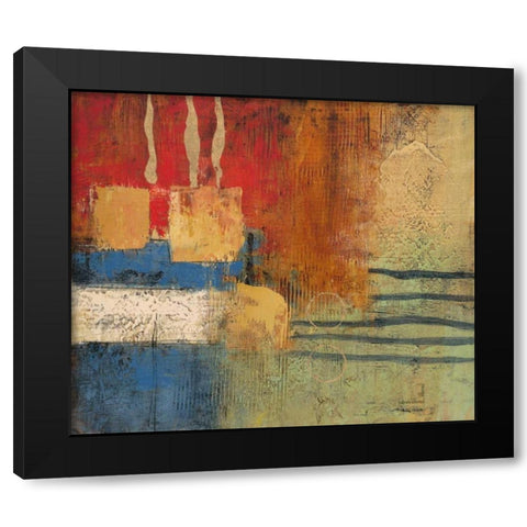 Post Mark 2 Black Modern Wood Framed Art Print by Villarreal Villarreal, Gabriela
