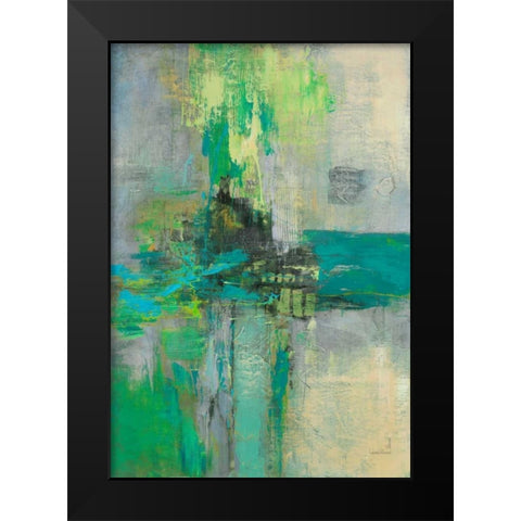 Century Light 2 Black Modern Wood Framed Art Print by Villarreal Villarreal, Gabriela