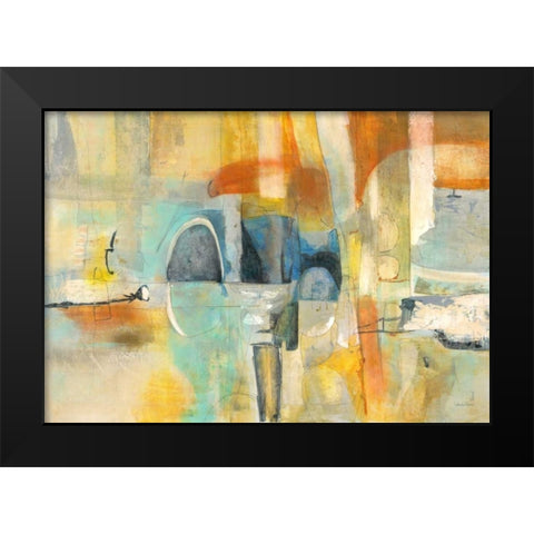 Todays Dream Black Modern Wood Framed Art Print by Villarreal Villarreal, Gabriela