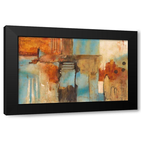 Desert Black Modern Wood Framed Art Print with Double Matting by Villarreal Villarreal, Gabriela