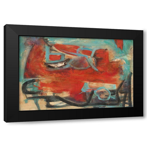 Inspiracion Black Modern Wood Framed Art Print with Double Matting by Villarreal Villarreal, Gabriela