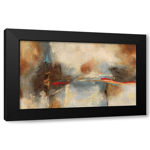 Centre Point Black Modern Wood Framed Art Print with Double Matting by Villarreal Villarreal, Gabriela