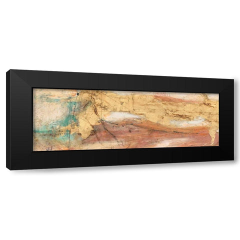 Land, Water, Sky Panel 1 Black Modern Wood Framed Art Print with Double Matting by Villarreal Villarreal, Gabriela