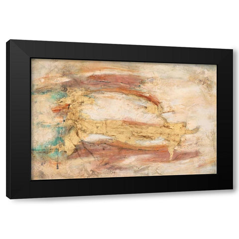 Land, Water, Sky Black Modern Wood Framed Art Print with Double Matting by Villarreal Villarreal, Gabriela