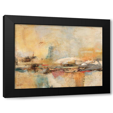 Air and Water 1 Black Modern Wood Framed Art Print with Double Matting by Villarreal Villarreal, Gabriela