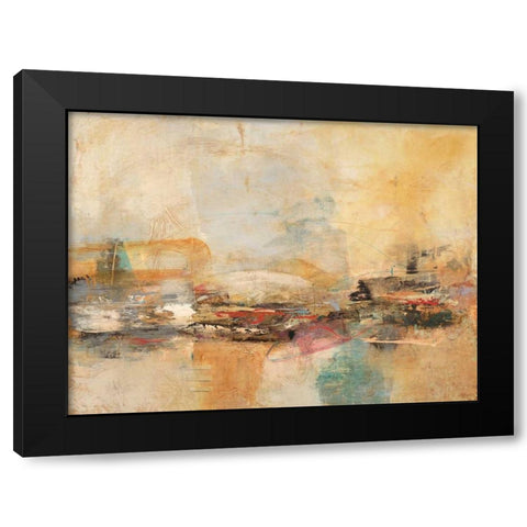Air and Water 2 Black Modern Wood Framed Art Print with Double Matting by Villarreal Villarreal, Gabriela