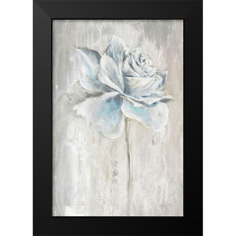 Artists Rose Black Modern Wood Framed Art Print by Gold, Lora