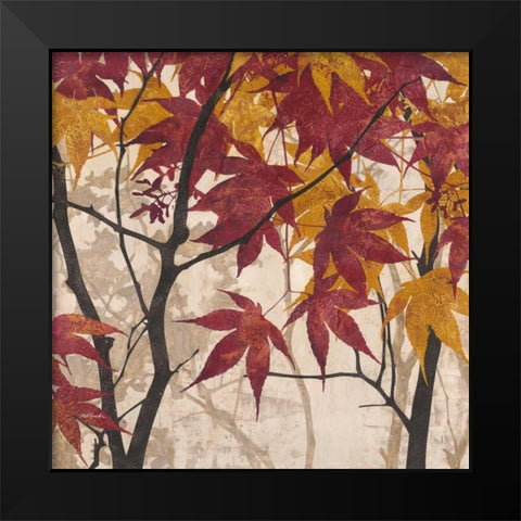 Maple Story 1 Black Modern Wood Framed Art Print by Pluch, Melissa