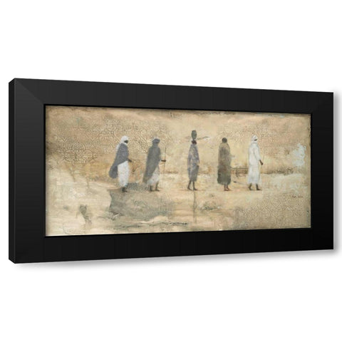 Desert Miraj  Black Modern Wood Framed Art Print with Double Matting by Sullivan, Myles