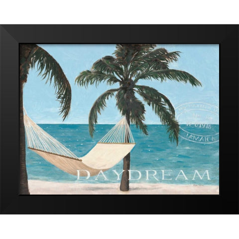 Escape and Daydream Black Modern Wood Framed Art Print by Sullivan, Myles