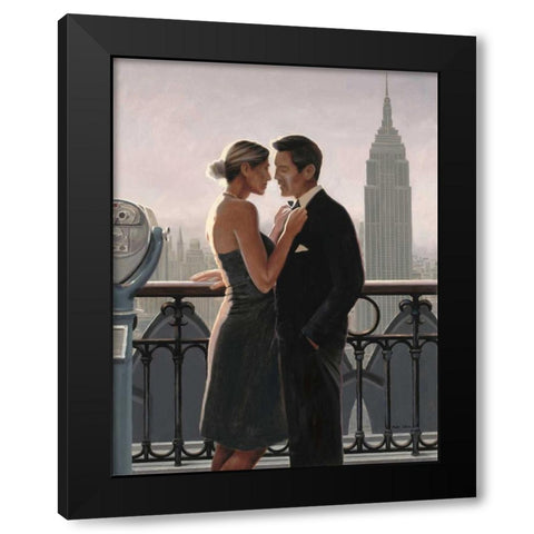 International Rendezvous Black Modern Wood Framed Art Print by Sullivan, Myles