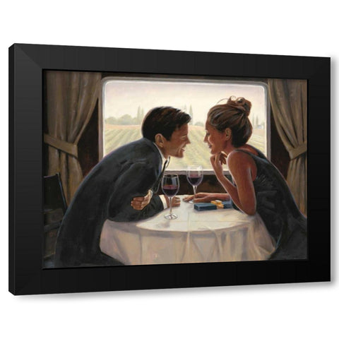 Anniversary Snapshot Black Modern Wood Framed Art Print with Double Matting by Sullivan, Myles