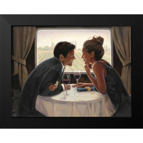 Anniversary Snapshot Black Modern Wood Framed Art Print by Sullivan, Myles