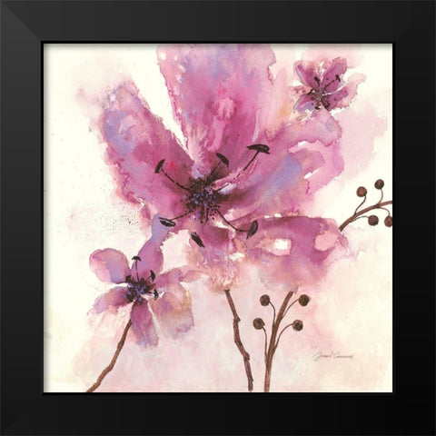 In Bloom 1 Black Modern Wood Framed Art Print by Gottschlag, Jurgen