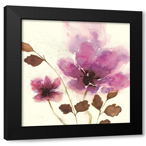 In Bloom 3 Black Modern Wood Framed Art Print with Double Matting by Gottschlag, Jurgen