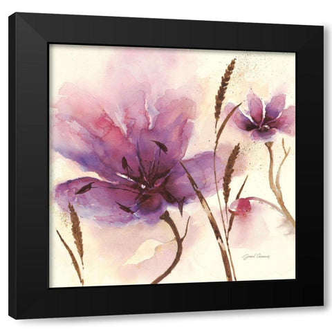 In Bloom 2 Black Modern Wood Framed Art Print by Gottschlag, Jurgen