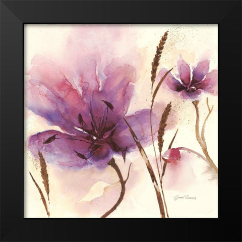 In Bloom 2 Black Modern Wood Framed Art Print by Gottschlag, Jurgen