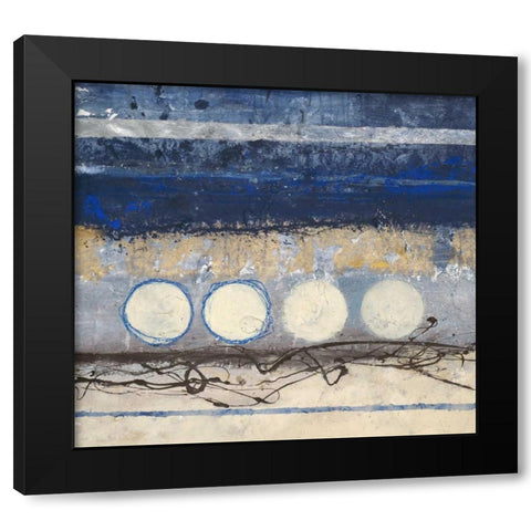 Partial Eclipse 1 Black Modern Wood Framed Art Print by Ioco, Filippo