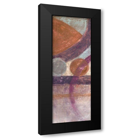 Pompeii 1 Black Modern Wood Framed Art Print with Double Matting by Loco, Filippo