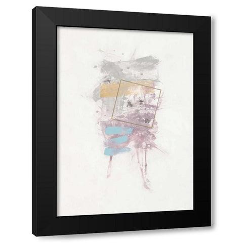 Energy Field 2 Black Modern Wood Framed Art Print with Double Matting by Ioco, Filippo