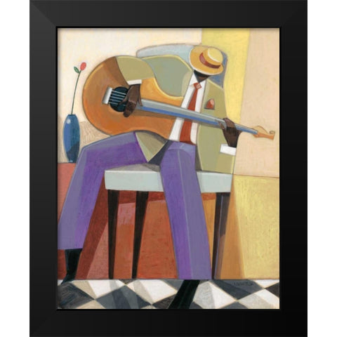 In the Groove 2 Black Modern Wood Framed Art Print by Wyatt, Norman Jr.