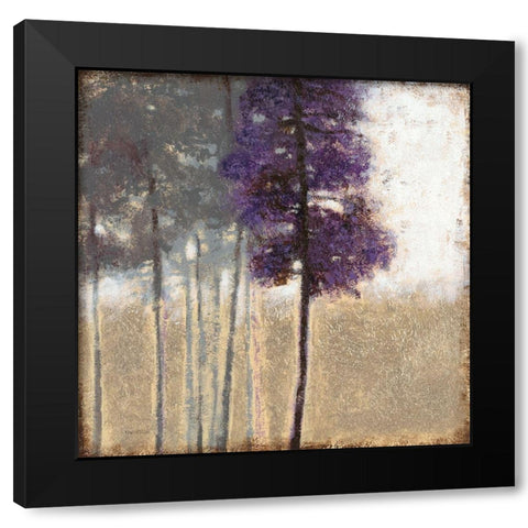 Amethyst Grove 1 Black Modern Wood Framed Art Print by Wyatt Jr., Norman