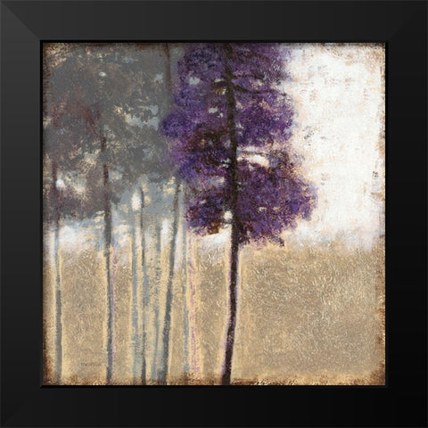 Amethyst Grove 1 Black Modern Wood Framed Art Print by Wyatt Jr., Norman