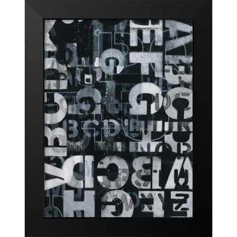 Wisdom 2 Black Modern Wood Framed Art Print by Wyatt, Norman Jr.
