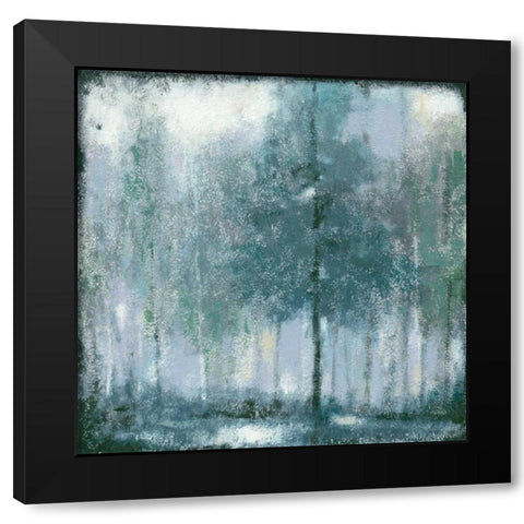 Somber Forest 2 Black Modern Wood Framed Art Print by Wyatt, Norman Jr.