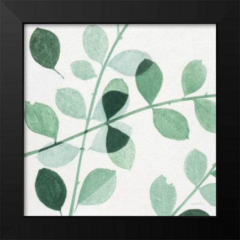 Grove Detail 3 Black Modern Wood Framed Art Print by Wyatt, Norman Jr.