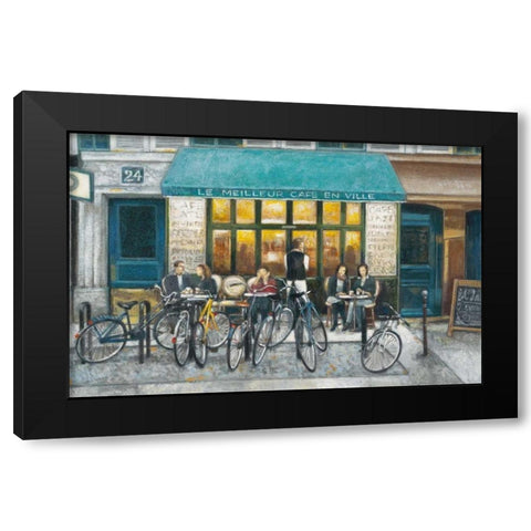 Cafe Impressions 3 Black Modern Wood Framed Art Print with Double Matting by Wyatt, Norman Jr.