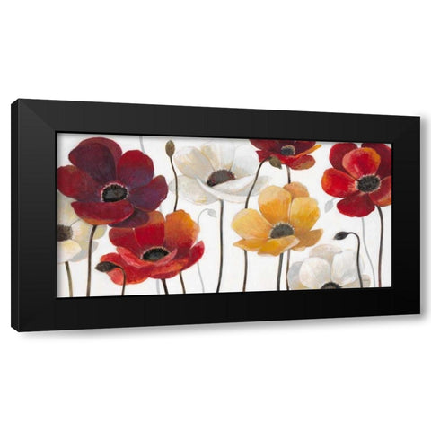 Summer Fields Black Modern Wood Framed Art Print with Double Matting by Wyatt, Norman Jr.