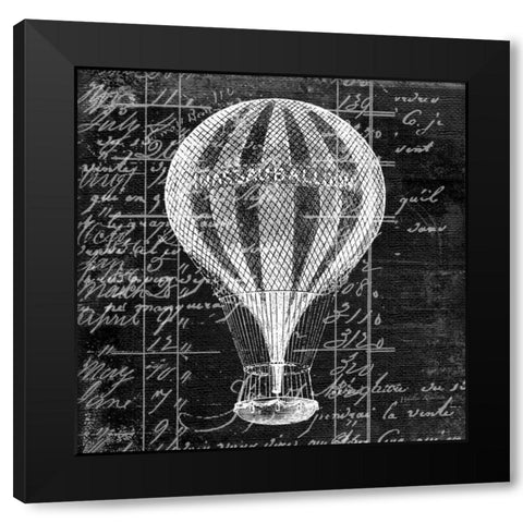 Up And Away 1 Black Modern Wood Framed Art Print with Double Matting by Robertson, Walter