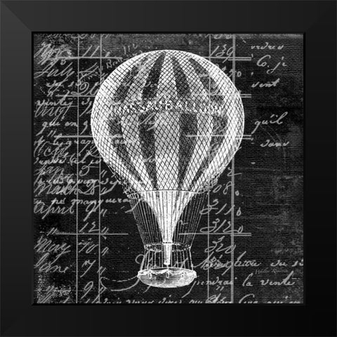Up And Away 1 Black Modern Wood Framed Art Print by Robertson, Walter