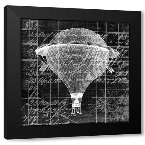 Up And Away 2 Black Modern Wood Framed Art Print by Robertson, Walter