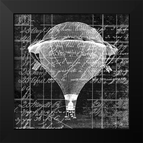 Up And Away 2 Black Modern Wood Framed Art Print by Robertson, Walter