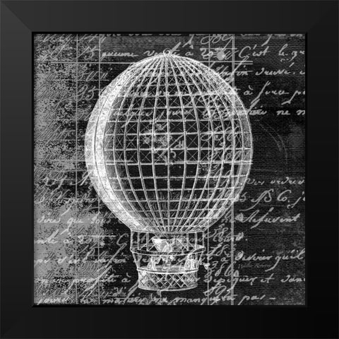 Up And Away 3 Black Modern Wood Framed Art Print by Robertson, Walter