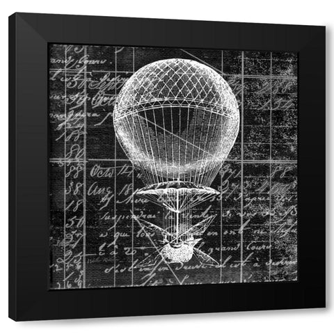 Up And Away 4 Black Modern Wood Framed Art Print with Double Matting by Robertson, Walter