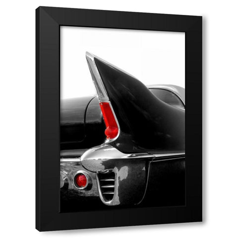 Black Tailfin Black Modern Wood Framed Art Print with Double Matting by McCarthy, Matt