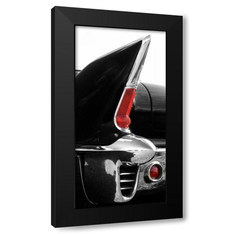Black Tailfin Black Modern Wood Framed Art Print by McCarthy, Matt