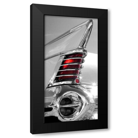 White Tailfin Black Modern Wood Framed Art Print by McCarthy, Matt